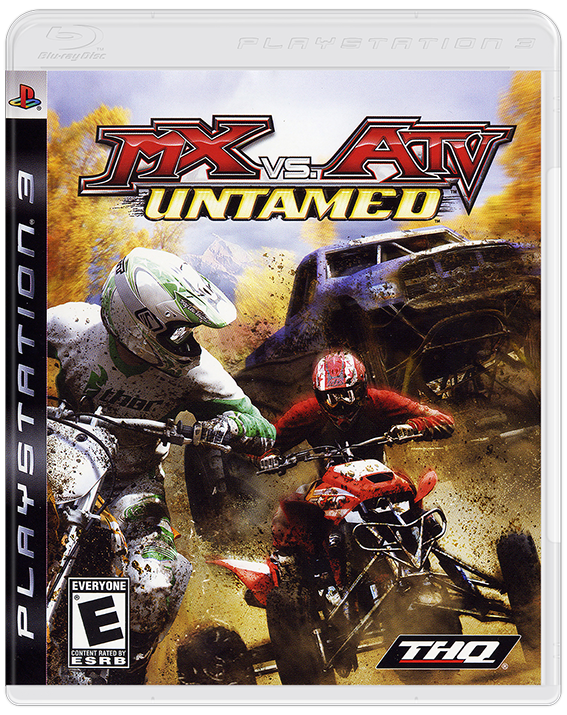MX vs ATV Untamed box art for Playstation 3
